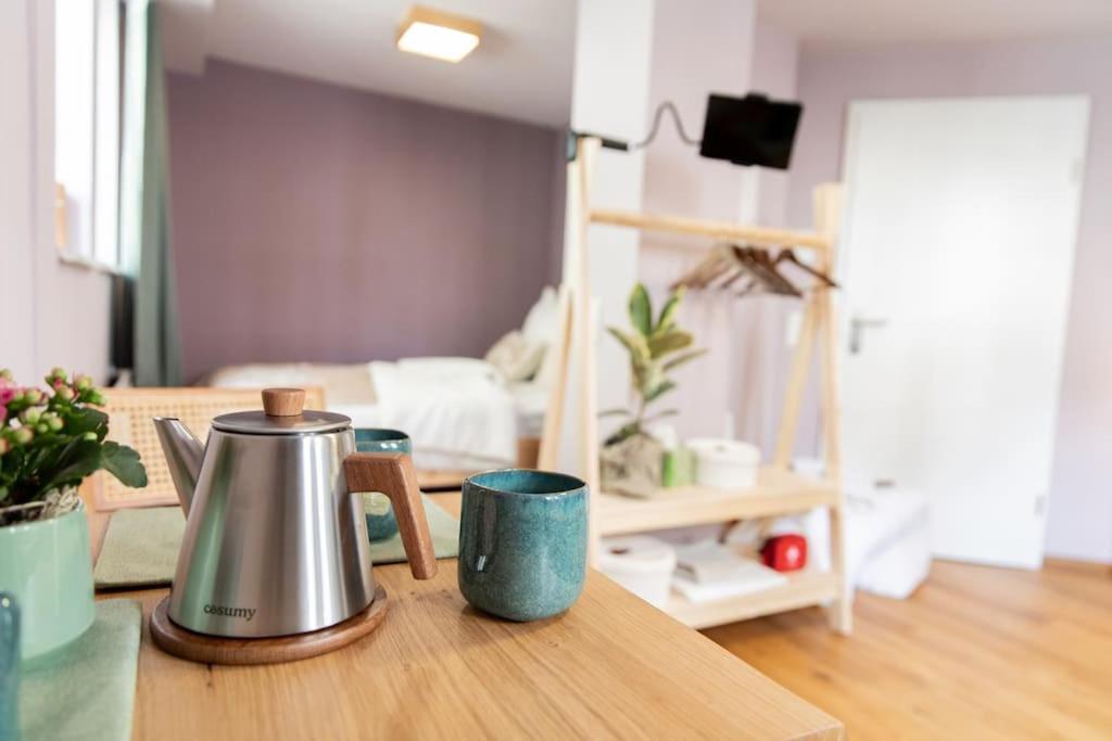 Altstadt Apartment Am Dom Wetzlar, 1 Zi, Kueche, Bad Mit Parkplatz Am Grundstueck Esterno foto