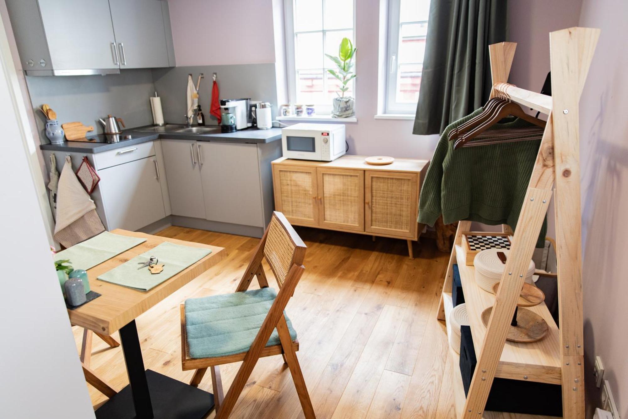 Altstadt Apartment Am Dom Wetzlar, 1 Zi, Kueche, Bad Mit Parkplatz Am Grundstueck Esterno foto