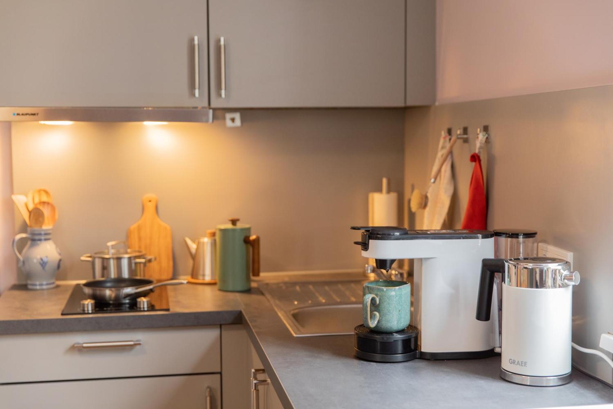 Altstadt Apartment Am Dom Wetzlar, 1 Zi, Kueche, Bad Mit Parkplatz Am Grundstueck Esterno foto